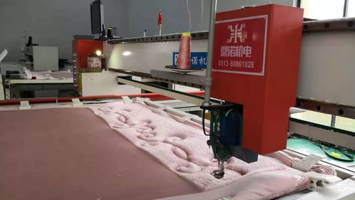 鼎諾機電回訪客戶,全自動被褥生產(chǎn)流水線獲得客戶稱贊